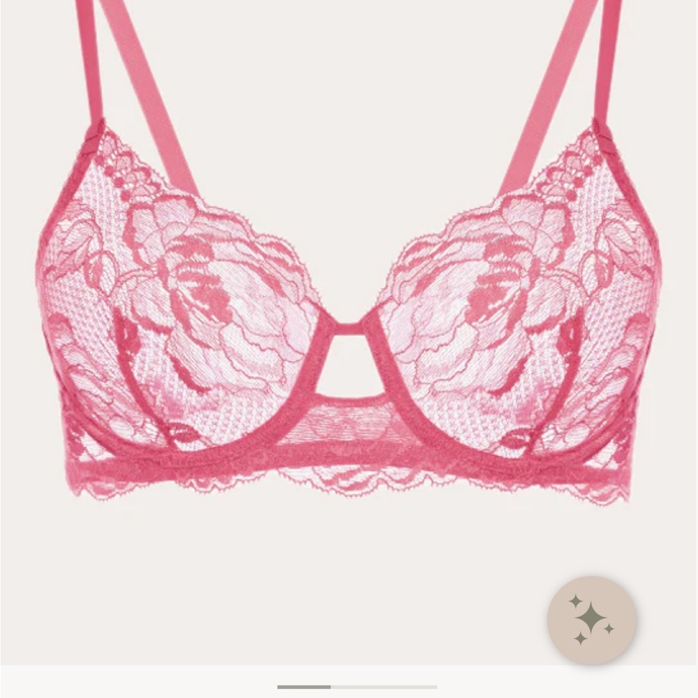La Perla Pink Lace Bra
